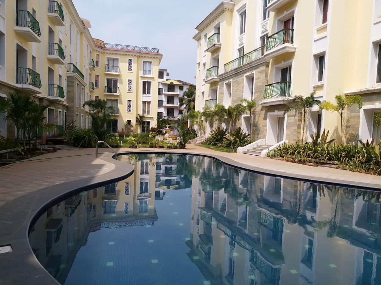 Areia De Goa, Comfort Stay Apartment Near Baga Beach ภายนอก รูปภาพ